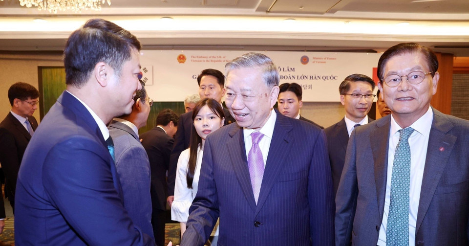 Tổng Bí thư: Việt Nam luôn ủng hộ và đồng hành cùng các doanh nghiệp Hàn Quốc