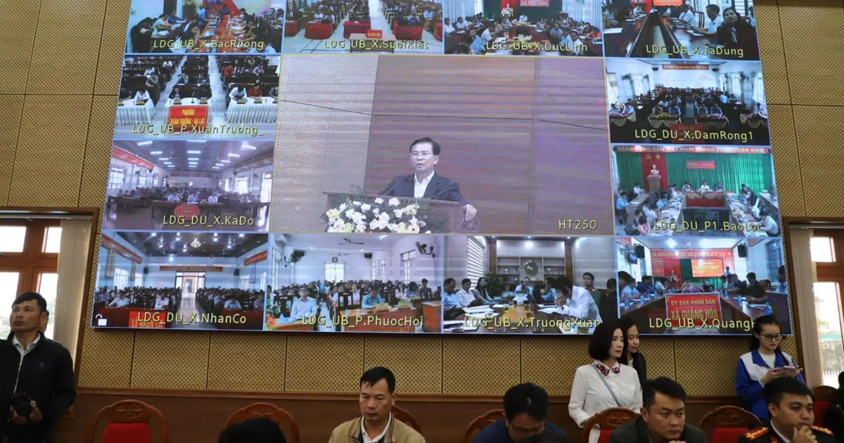 Lam Dong: The "Digital Education for All" movement does not discriminate against social class