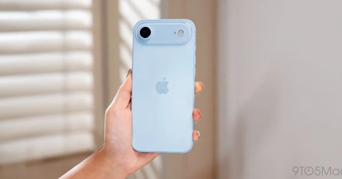 វីដេអូនៃ iPhone 17 Air ស្តើងបំផុត បង្ហាញពីម៉ូដែលពណ៌ Sky Blue ដែលគួរអោយចាប់អារម្មណ៍