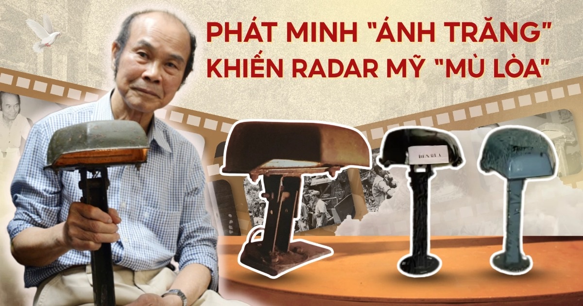 Sáng chế “ánh trăng” che mắt máy bay Mỹ giữa đại ngàn Trường Sơn