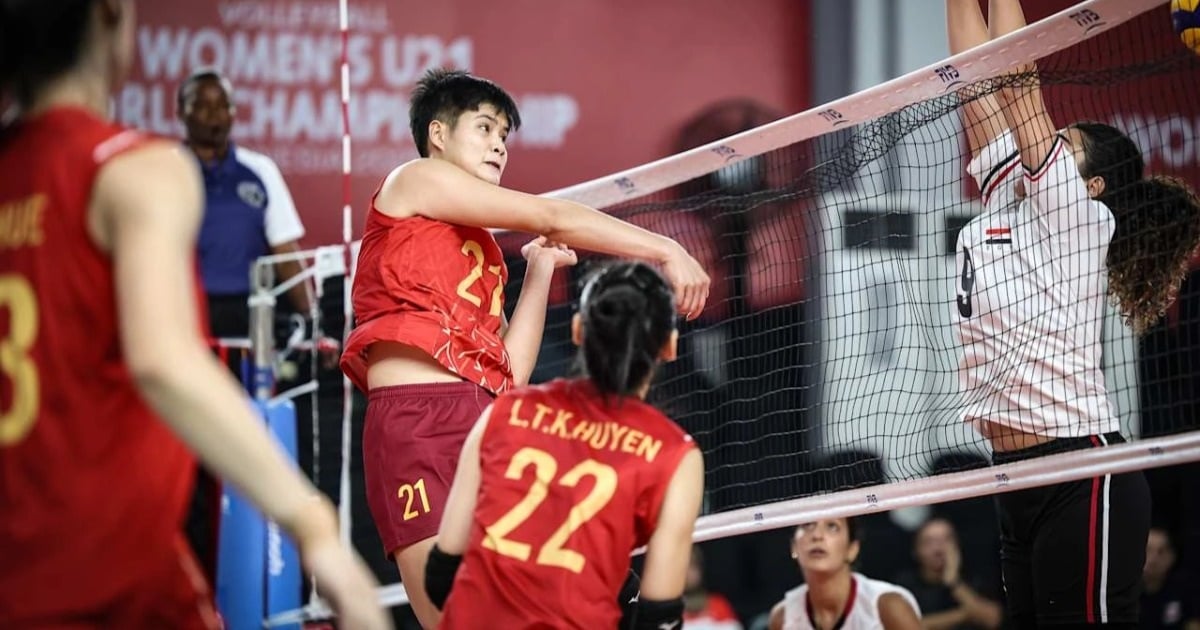 Đội tuyển bóng chuyền nữ U21 Việt Nam 17-25, 4-9 U21 Chile