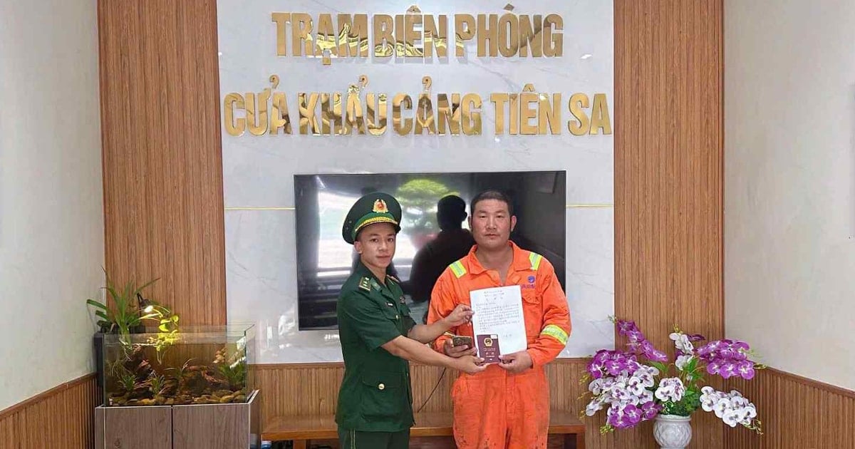Trao trả tài sản cho thuyền viên người nước ngoài