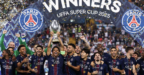 PSG ngược dòng khó tin, lần đầu giành Siêu cúp châu Âu