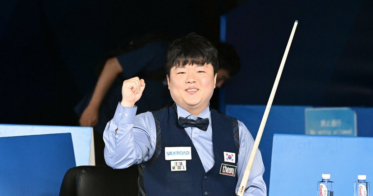 Thần đồng billiards Hàn Quốc tung sê-ri cực ngầu để vô địch: 4 cúp trong 2 tháng