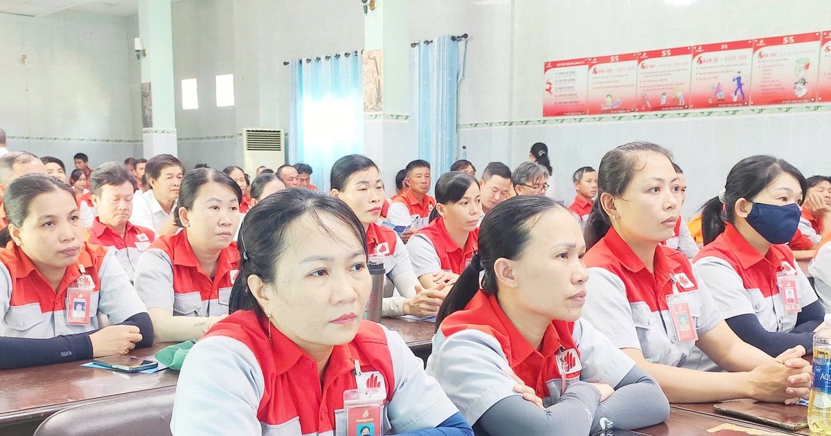 Tuyên truyền pháp luật cho 600 công nhân lao động tại khu công nghiệp