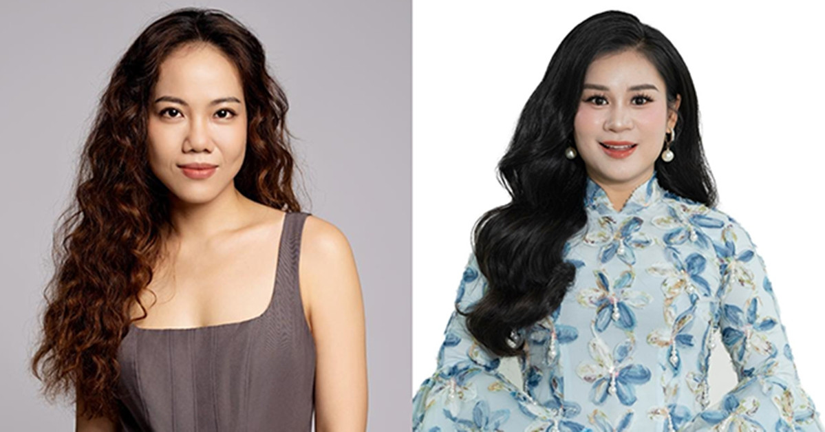 សិល្បករកិត្តិយស Pham Khanh Ngoc និង Dao To Loan ជួបជុំគ្នានៅលើឆាកពិសេសមួយ។