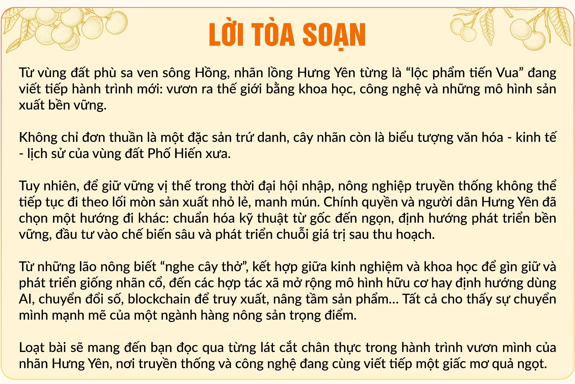 Trái ngọt của anh nông dân “khùng” bắt nhãn ăn cá, uống dịch chuối - 1