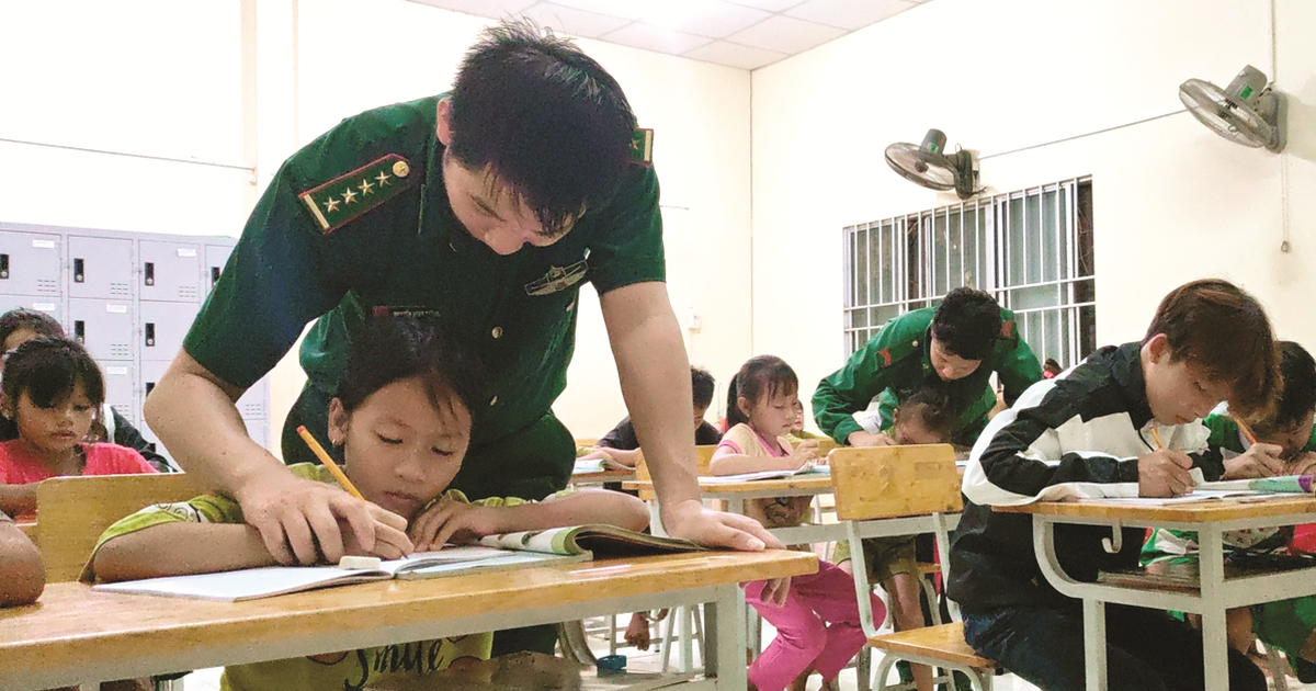 The charity class of an 'amateur' teacher