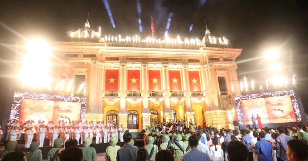 Chương trình nghệ thuật đặc biệt “Hà Nội - Từ mùa thu lịch sử năm 1945”: