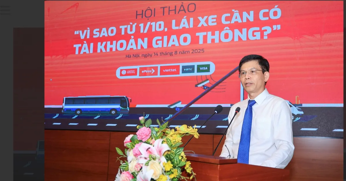 Cần hỗ trợ người dân chuyển đổi tài khoản thu phí sang tài khoản giao thông