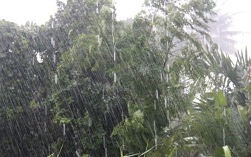 Thời tiết hôm nay (15-8): Nhiều nơi có mưa to đến rất to. Ảnh minh họa: baochinhphu.vn