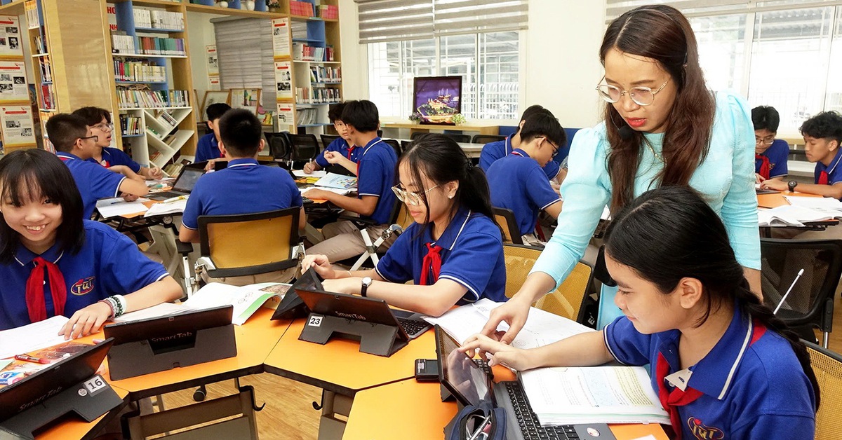 Có gì đặc biệt trong những trường học số ở TP.HCM?