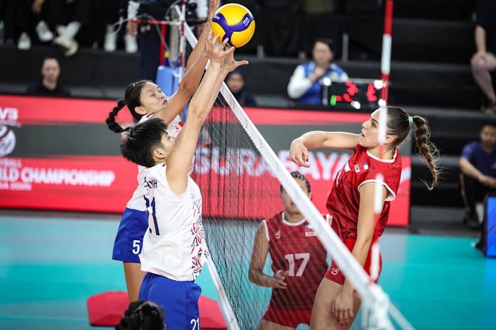 Thua đối thủ hạng 17 thế giới, tuyển U21 nữ Việt Nam hy vọng giữ hạng Top 20 - Ảnh 1.