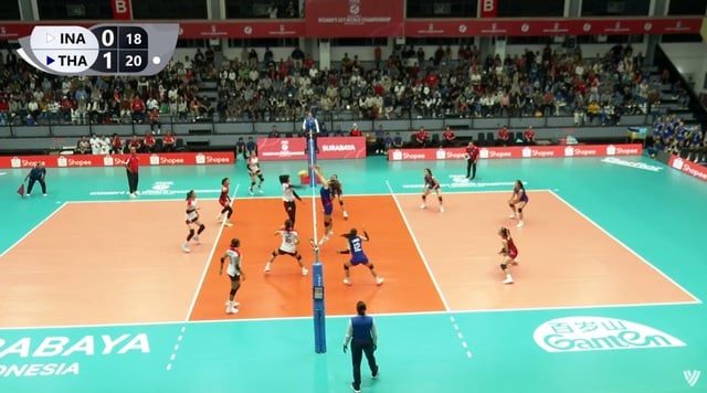 U.21 Thái Lan thắng chóng vánh chủ nhà U.21 Indonesia tại giải bóng chuyền thế giới- Ảnh 3.