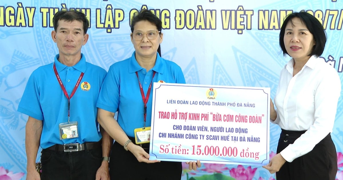 Scavi tổ chức “Bữa cơm công đoàn” cho 500 người lao động