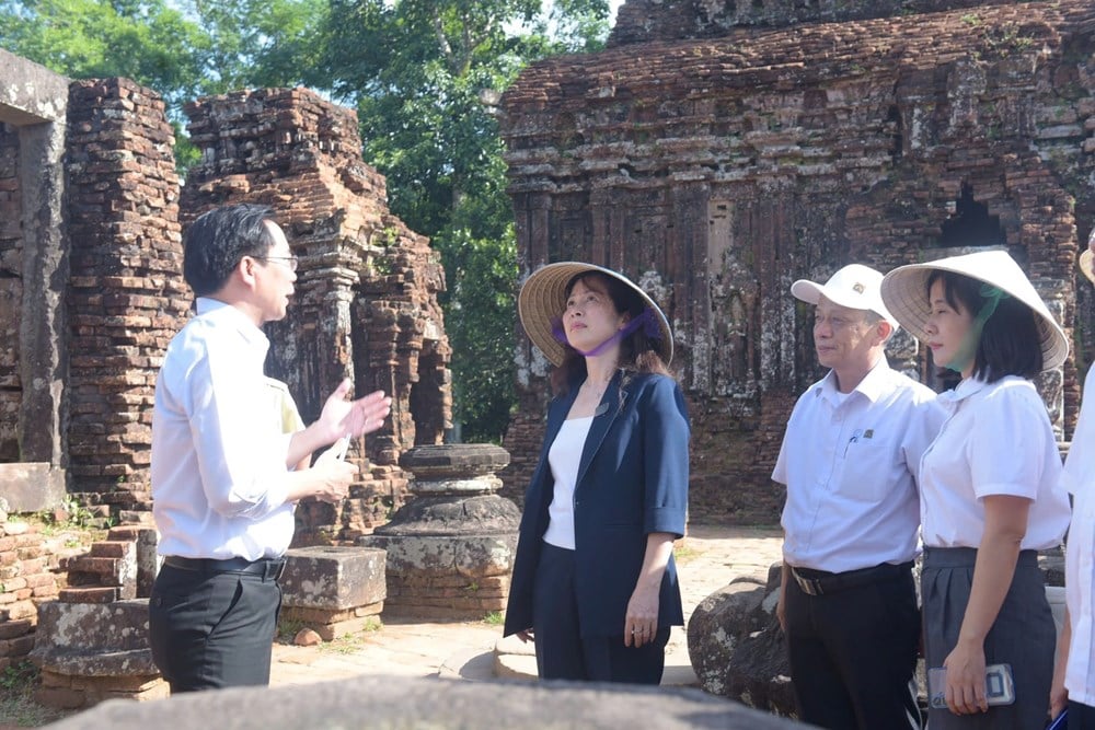 Deploying the task of preserving and promoting the world cultural heritage of My Son - photo 2