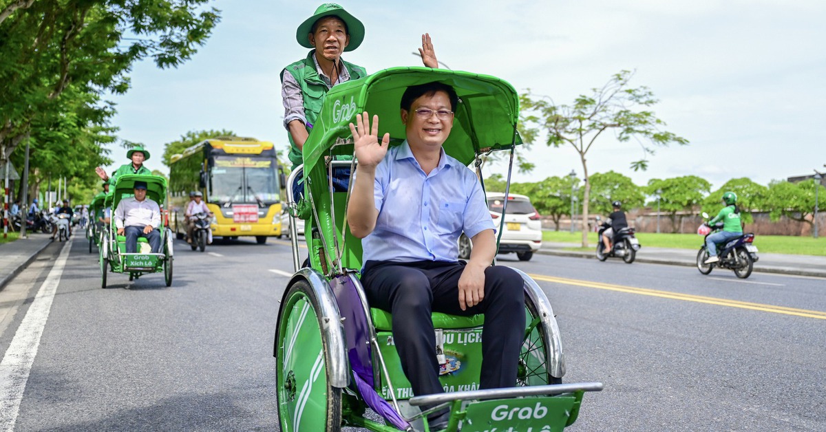 Un cyclo-pousse unique dans une ville patrimoniale