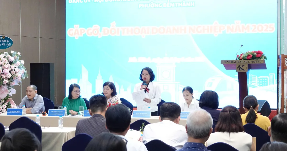 Nhiều vấn đề "nóng" được doanh nghiệp đặt ra khi đối thoại với lãnh đạo phường Bến Thành (TPHCM)
