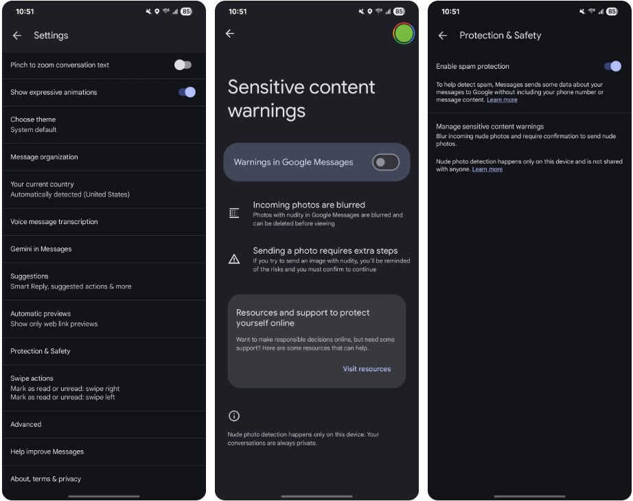 Google Messages ra mắt tính năng làm mờ ảnh nhạy cảm - ảnh 2