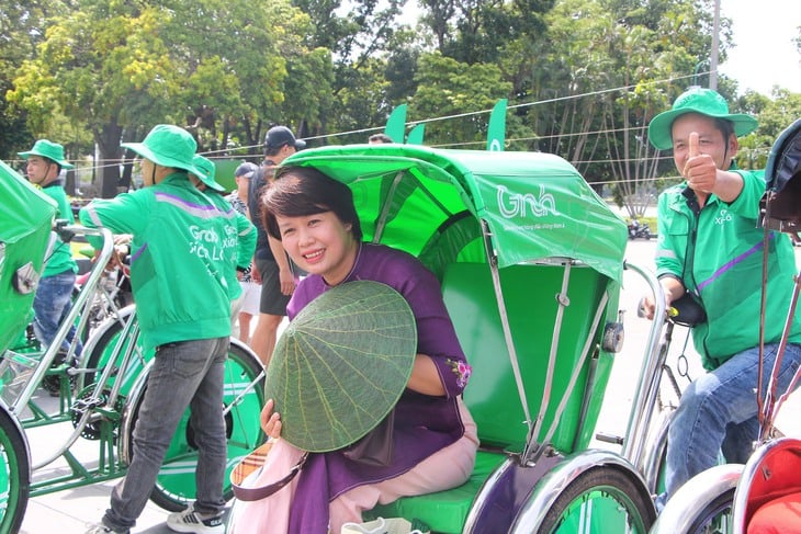 GRAB xích lô - Ảnh 2.