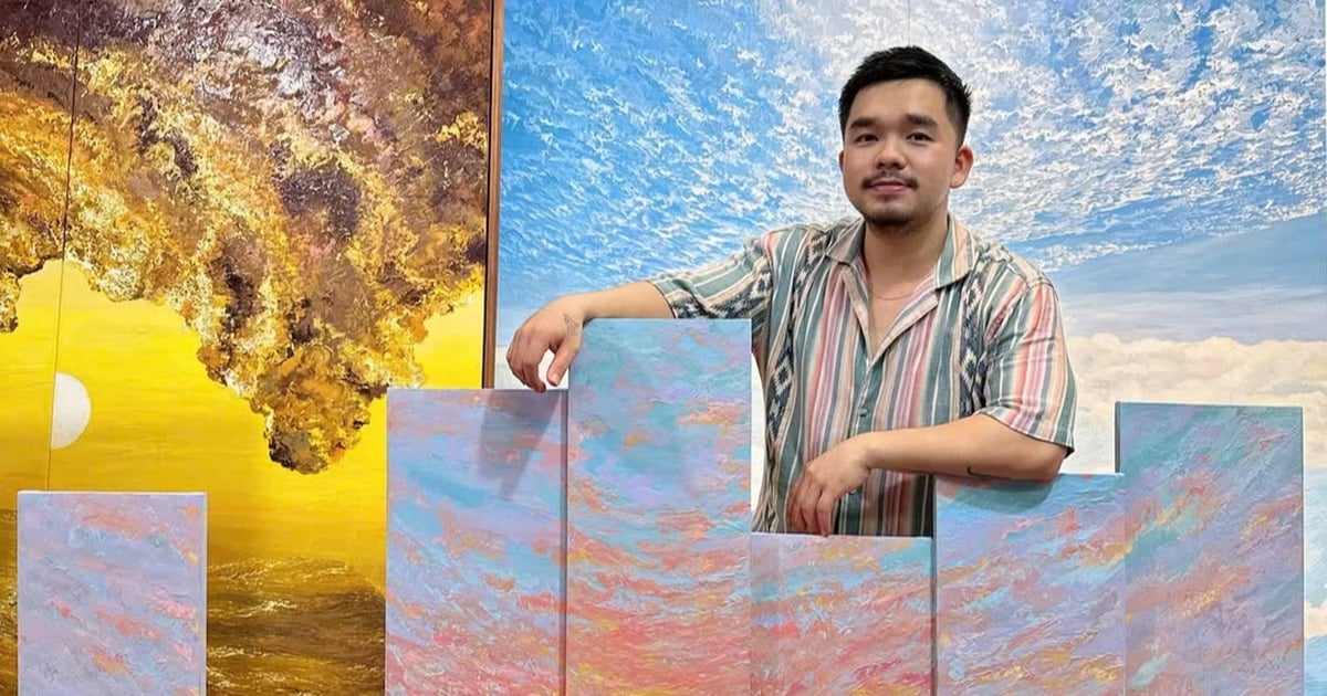 Câu chuyện về 'một đời người, một ngày' trong tranh của họa sĩ Nguyễn Thanh Vũ