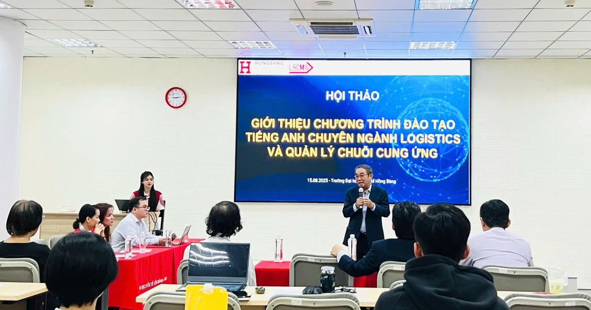Trường Đại học Quốc tế Hồng Bàng mở chương trình logistics mới