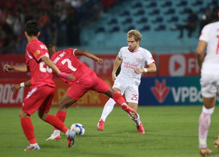 Công An Hà Nội chia điểm với Thể Công - Viettel ở trận mở màn V-League 2025-2026 - Ảnh 2.