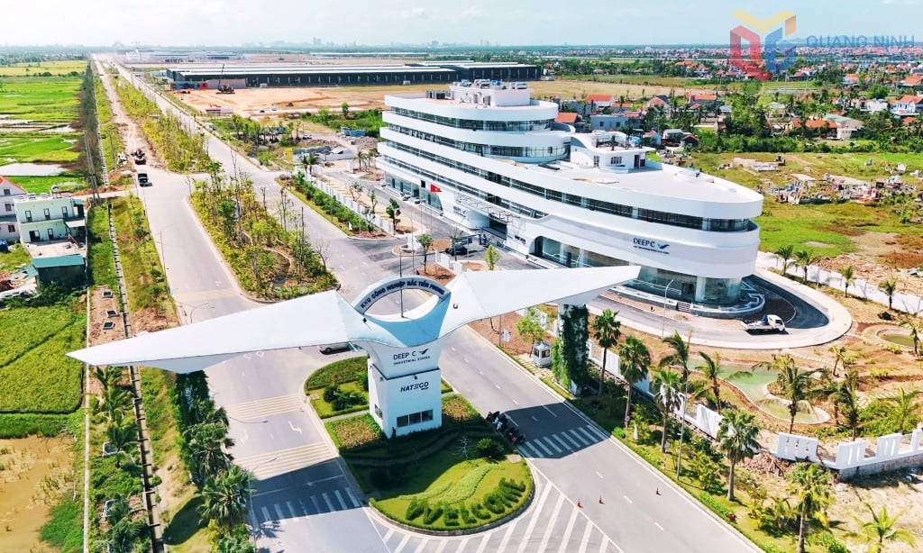 Hạ tầng KCN Bắc Tiền Phong, phường Liên Hòa.