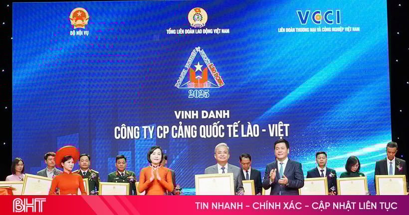 Một đơn vị của Hà Tĩnh được vinh danh “Doanh nghiệp tiêu biểu vì người lao động” toàn quốc