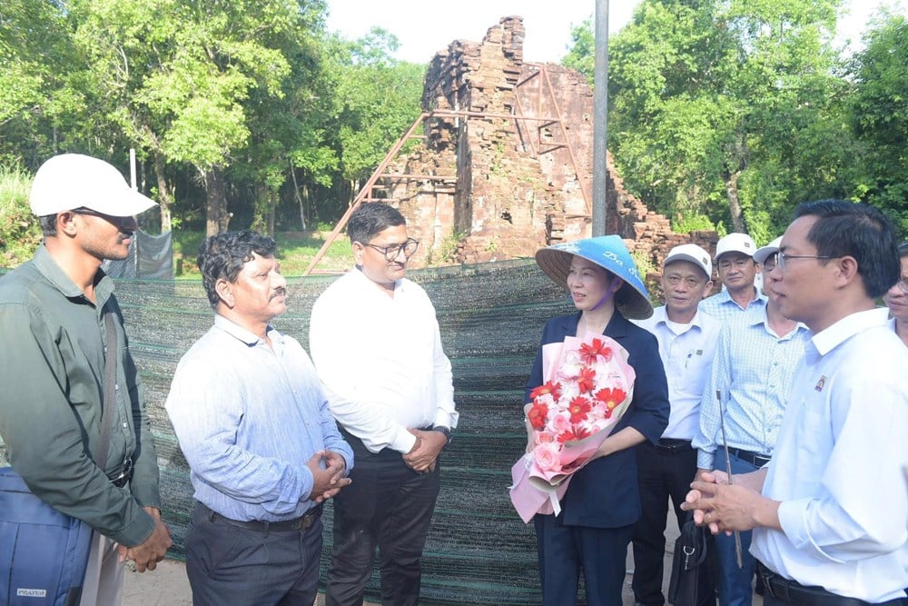 Deploying the task of preserving and promoting the world cultural heritage of My Son - photo 3