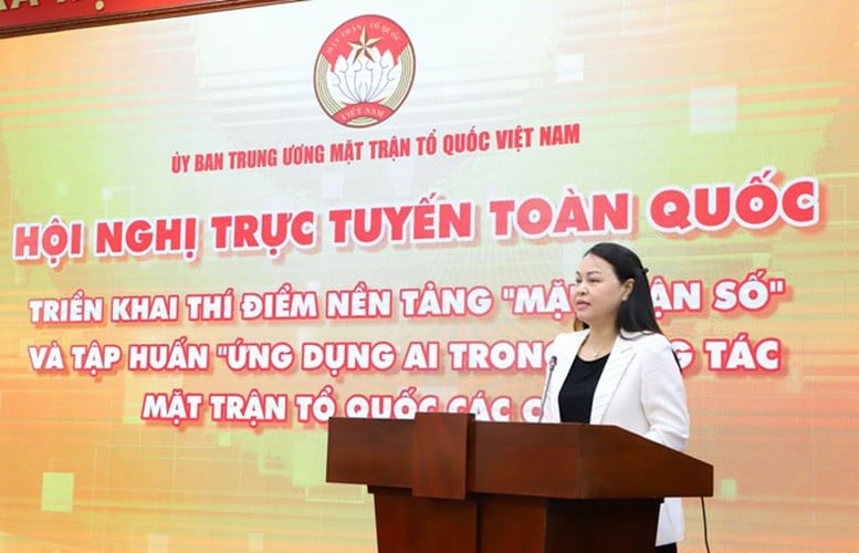Ứng dụng công nghệ số đưa MTTQ gần dân, sát dân, phục vụ Nhân dân- Ảnh 1.