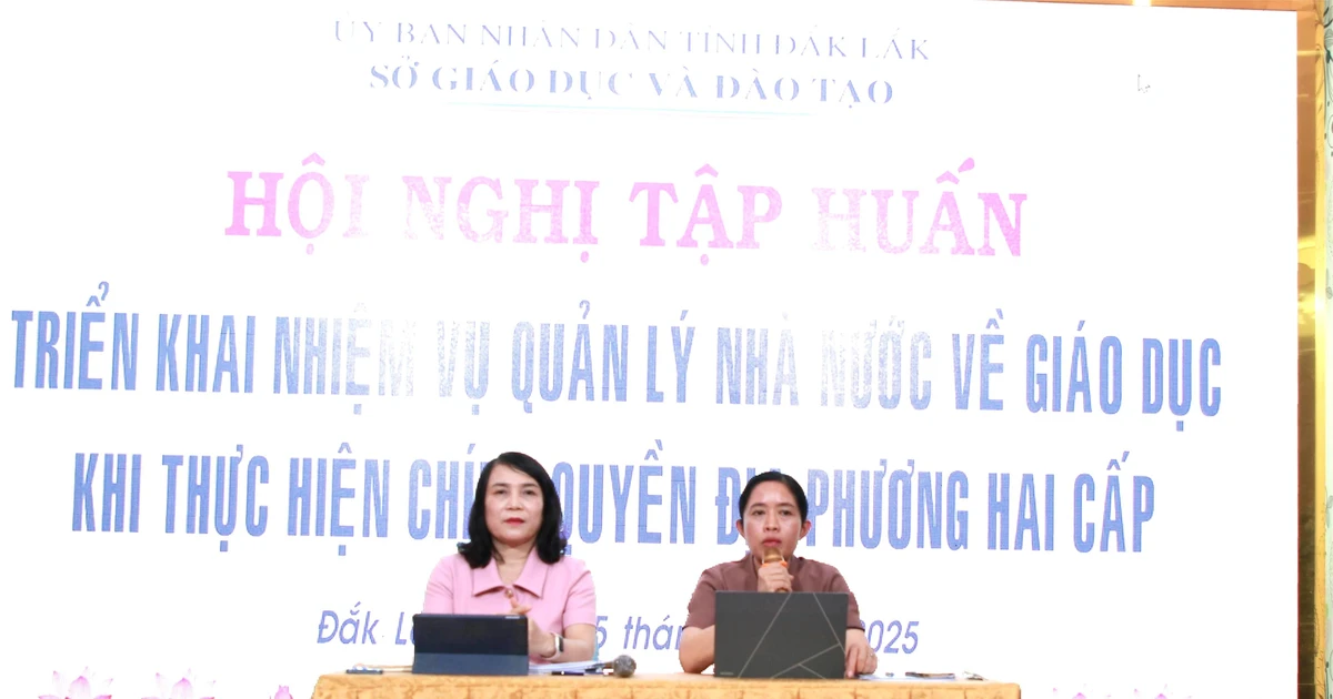 Phối hợp nhịp nhàng cùng UBND các xã để giáo dục phát triển