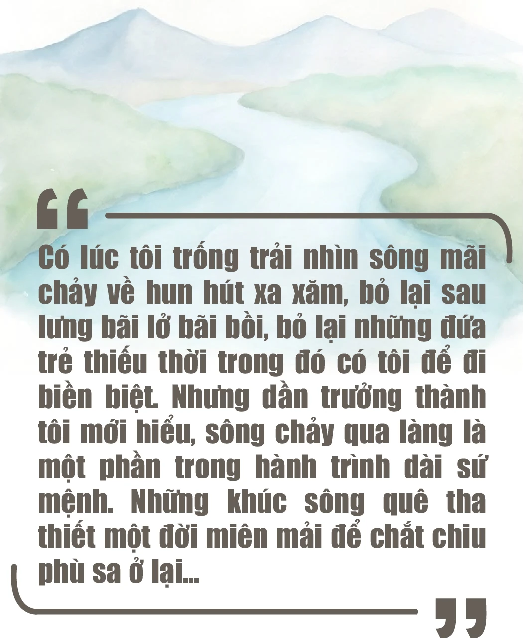 [E-Magazine]: Phù sa ở lại
