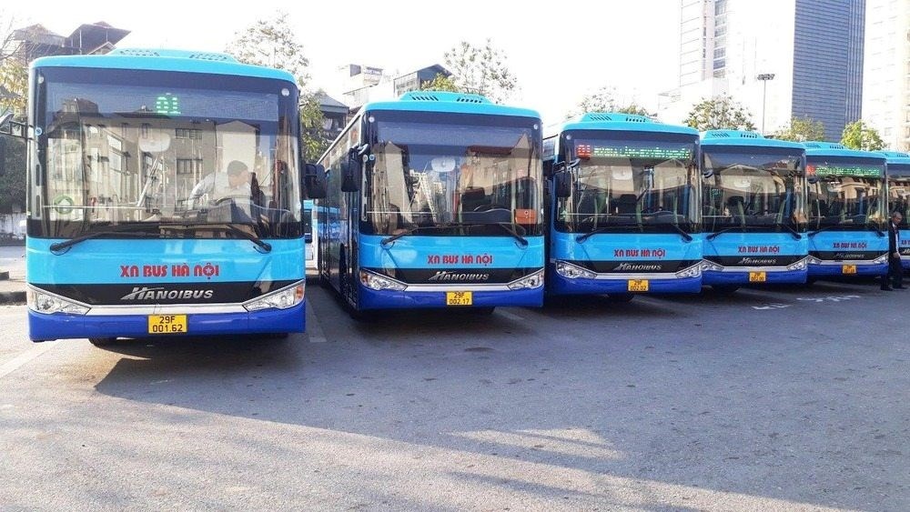 Gần 900 lượt xe buýt mỗi ngày kết nối Trung tâm Hội chợ triển lãm quốc gia
