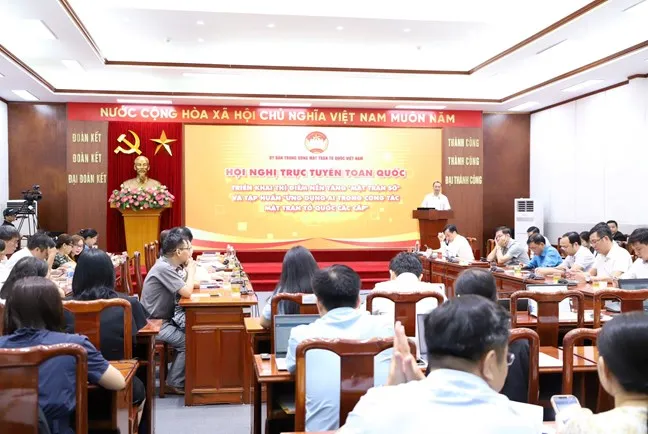 Triển khai thí điểm nền tảng "Mặt trận số"