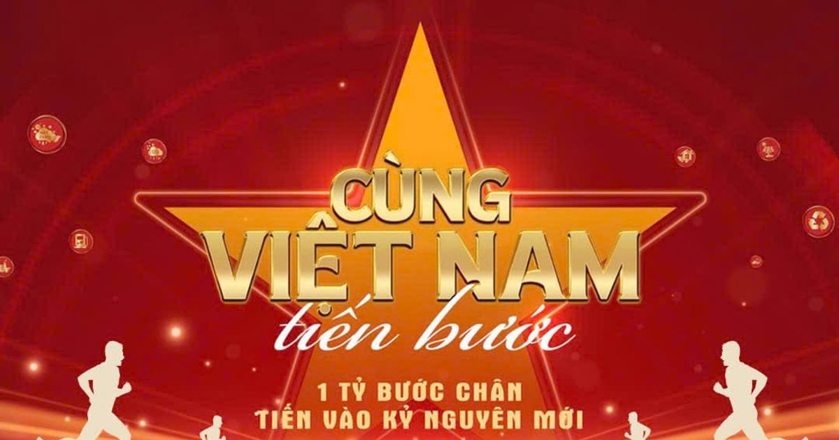 Hơn 35.000 người dân Lâm Đồng tham gia "Cùng Việt Nam tiến bước"