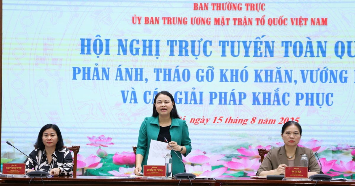 Tháo gỡ khó khăn, vướng mắc của Mặt trận Tổ quốc và các tổ chức chính trị - xã hội sau sắp xếp