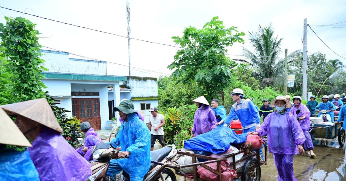 Diễn tập phương án phòng chống lũ lụt, đảm bảo an toàn hạ du Đập thủy điện Đồng Nai 5