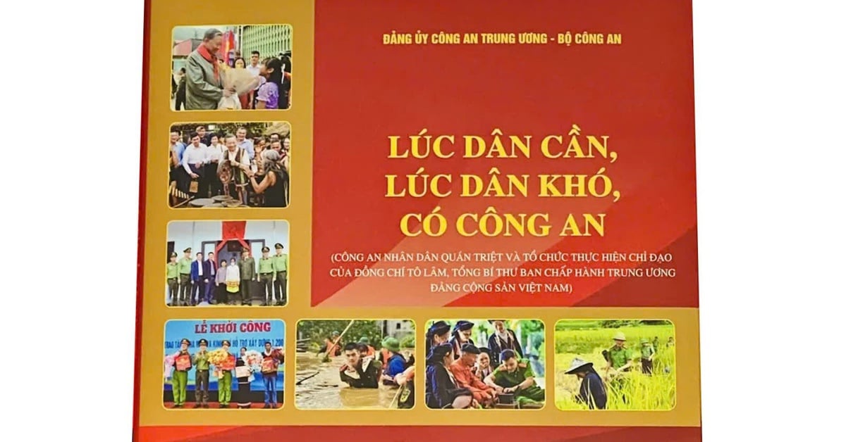 Ra mắt cuốn sách 'Lúc dân cần, lúc dân khó, có Công an'