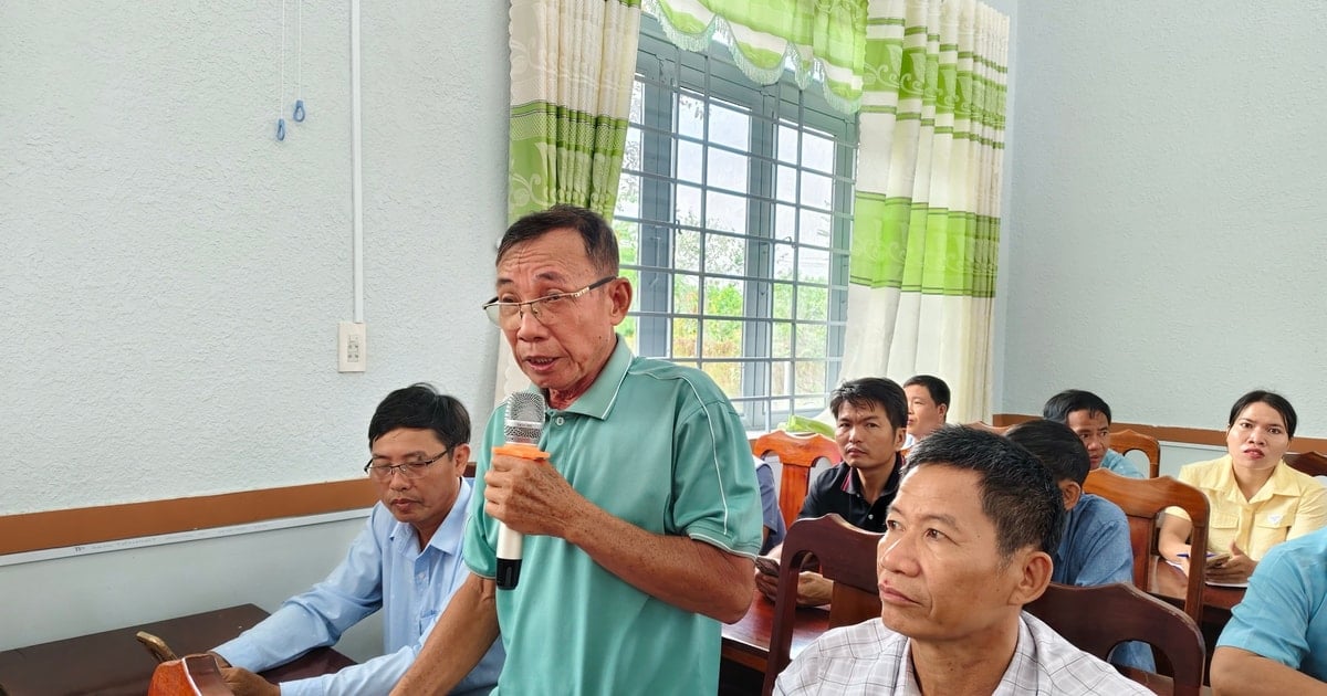 Cử tri xã Cát Tiên 2 mong muốn quy hoạch các mỏ đất để người dân đổ nền