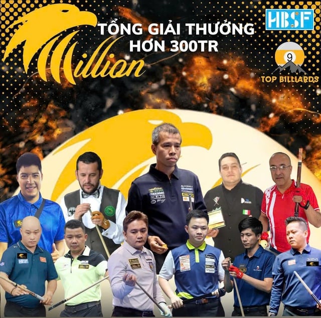 Billiards: Trần Quyết Chiến so tài hấp dẫn với Bao Phương Vinh, Trần Thanh Lực - Ảnh 1.