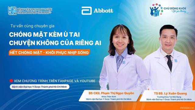 Chóng mặt kèm ù tai: Dấu hiệu không thể chủ quan - Ảnh 1.