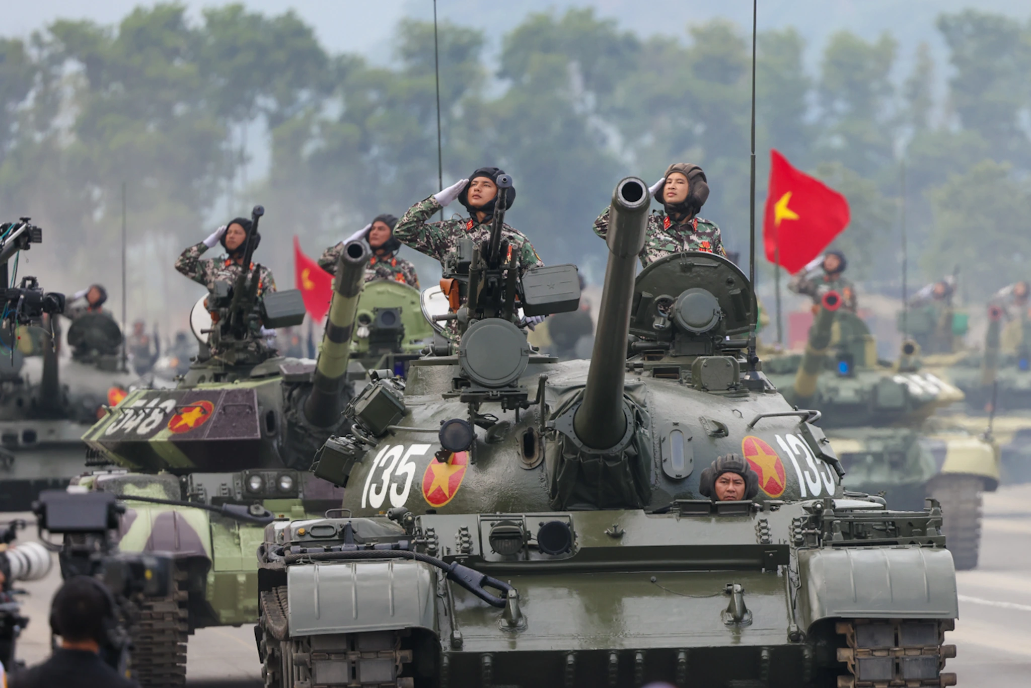 Binh chủng Tăng thiết giáp chủ lực trong diễu binh Quốc khánh 2.9