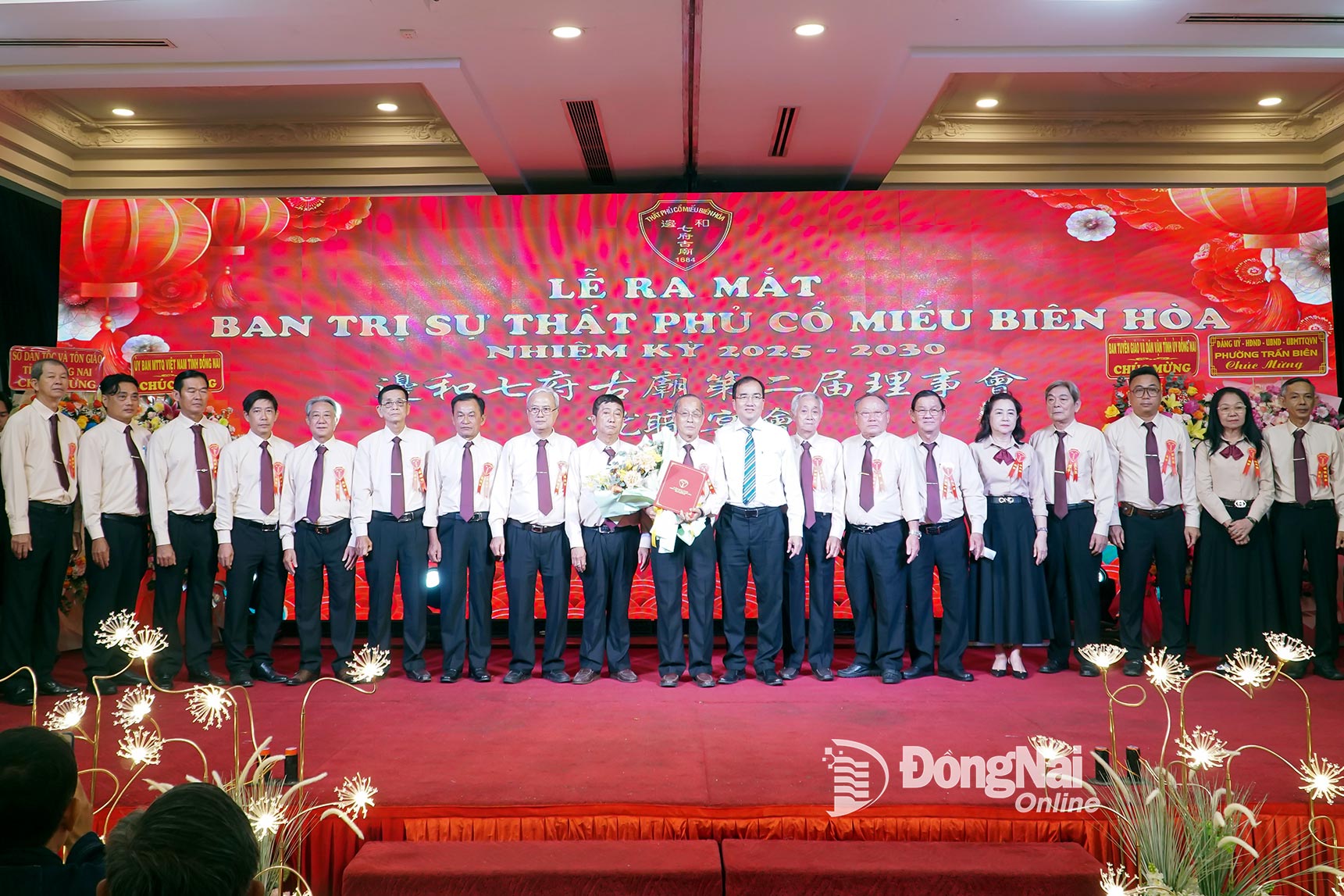 Ra mắt Ban Trị sự Thất phủ Cổ miếu (chùa Ông) nhiệm kỳ 2025-2030