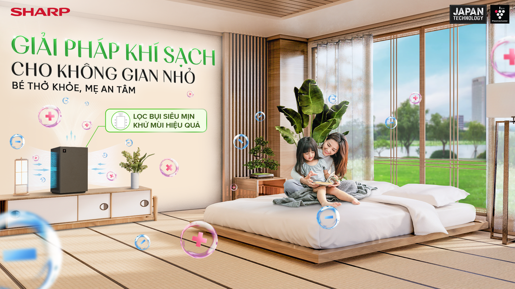 Sharp nâng tầm chất lượng sống với công nghệ plasmacluster ion Nhật Bản - 4