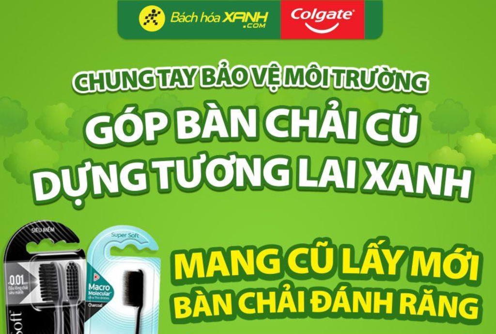 Bach Hoa Xanh x Colgate: រំលឹកឡើងវិញនូវច្រាសដុសធ្មេញចាស់ 2025