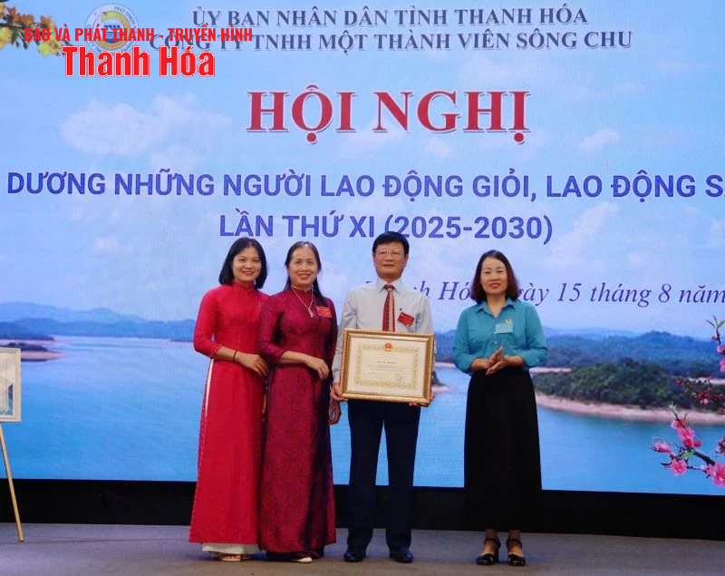Công ty TNHH một thành viên Sông Chu biểu dương người lao động giỏi, lao động sáng tạo