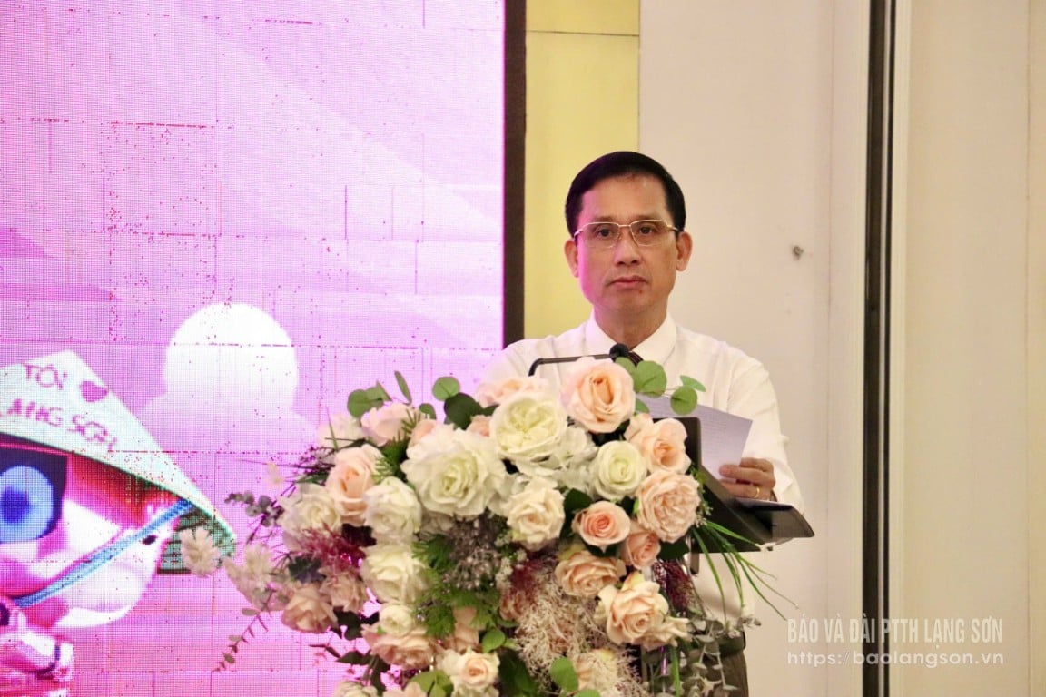 Lãnh đạo Sở Công Thương phát biểu tại hội nghị