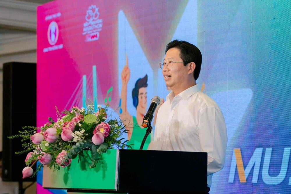 អត្តពលិកប្រហែល 12,000 នាក់ចូលរួមក្នុង VPBank Dat Sen Hong Music Marathon 2025 - រូបថត 1