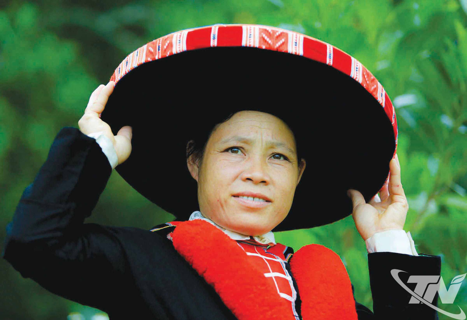 Chân dung phụ nữ Dao Đỏ. Ảnh: Âu Ngọc Ninh